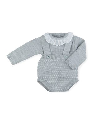 Conjunto peto braga dario gris sardon