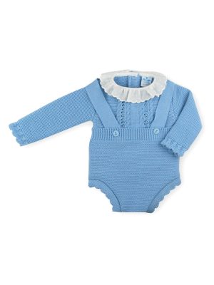 Conjunto peto braga cuco azulado sardon