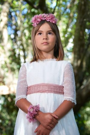 vestido comunion frida flor de c