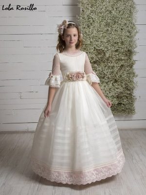 vestido comunion  lola rosillo