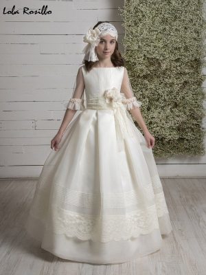 vestido comunion  lola rosillo