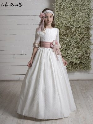 vestido comunion  lola rosillo