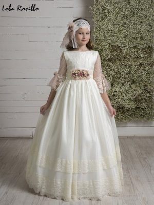 vestido comunion  lola rosillo