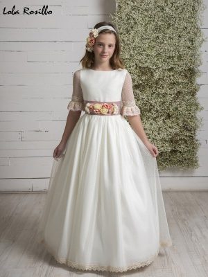 vestido comunion  lola rosillo