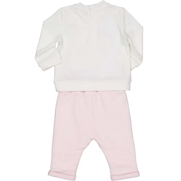 conjunto conejo blanco/rosa birba - Imagen 2