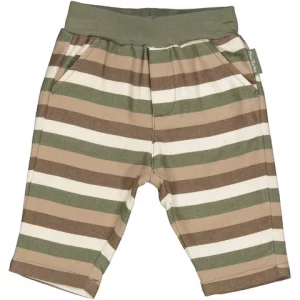 PANTALÓN RAYAS CAMEL/VERDE/BLANCO BIRBA