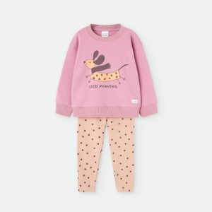 CONJUNTO ROSA PERRITO WATERLEMON