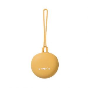 CAJITA PORTACHUPETES DE SILICONA MUSTARD SARO