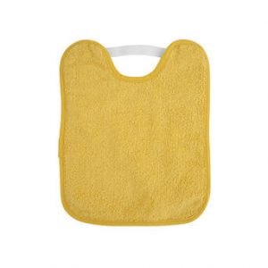 BABERO DE RIZO PLASTIFICADO CON GOMA MUSTARD SAR
