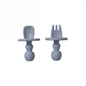 CUBIERTOS DE INICIACIÓN "NORDIC" MIST BLUE SARO