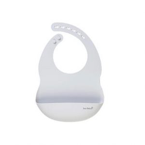 BABERO DE SILICONA "NORDIC" GLACIER GREY SARO