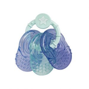 MORDEDOR DE AGUA CON SONAJERO "LLAVES" BLUE SARO