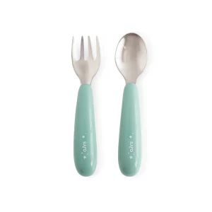 CUBIERTOS DE ACERO HUNTER MINT SARO