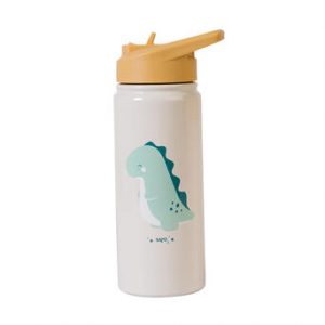BOTELLA TÉRMICA CON PAJITA 500ML DINOS SARO