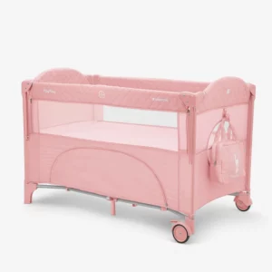 CUNA DE VIAJE MILKY WAY 2 LEVELS PINK KIKKABOO