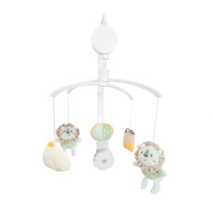 MOVIL DE CUNA JUNGLE KING MINT KIKKABOO