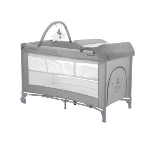 CUNA DE VIAJE 2 NIVELES SO GIFTED PLUS GRIS KIKKABOO