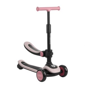 PATINETE TREO 2 EN 1 ROSA KIKKABOO