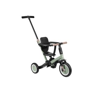 TRICICLO 5 EN 1 FLIP VERDE MILITAR KIKKABOO