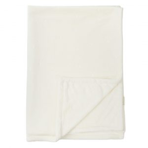 MANTA COCHE EMBOSSED BLANCO BIMBIDREAMS