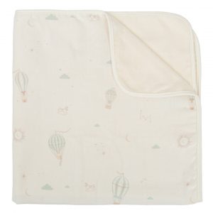 MANTA ARRULLO COCHE  BLUE SKY BIMBIDREAMS