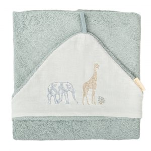 CAPA DE BAÑO TANZANIA AZUL GRIS BIMBIDREAMS