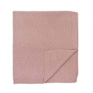 TOQUILLA TRICOT BAMBÚ COCHE ROSA EMPOLVADO BIMBIDREAMS