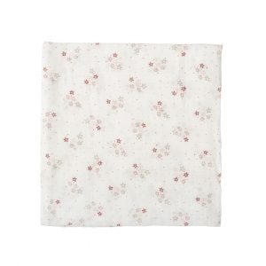 MUSELINA BAMBÚ STARS ROSA BIMBIDREAMS