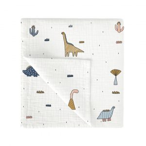 MUSELINA BAMBÚ DINOSAURIUS BIMBIDREAMS