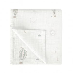 MUSELINA BAMBÚ BLUE SKY BIMBIDREAMS