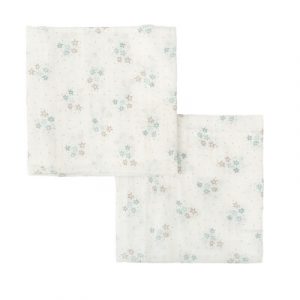 PACK 2 GASAS 100% ALGODÓN STARS AZUL BIMBIDREAMS (copia)