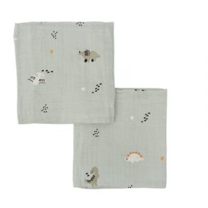 PACK 2 GASAS 100% ALGODÓN BRONTO BIMBIDREAMS