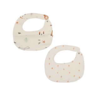 PACK 2 BABEROS WONDERLAND BIMBIDREAMS