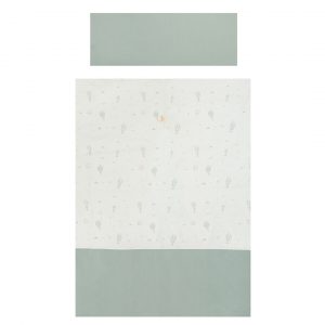 FUNDA NÓRDICA CUNA + FUNDA ALMOHADA BLUE SKY BIMBIDREAMS