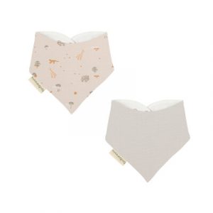 PACK 2 BABEROS BANDANAS NAIROBI BIMBIDREAMS