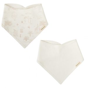 PACK 2 BABEROS BANDANAS NOE BIMBIDREAMS