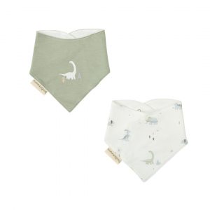PACK 2 BABEROS BANDANAS TREX BIMBIDREAMS