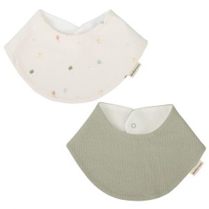 PACK 2 BABEROS BANDANAS CHICKS BIMBIDREAMS