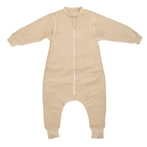 SACO PIJAMA CON PIES TOG 2.0 75CM WAFFLE BEIGE BIMBIDREAMS