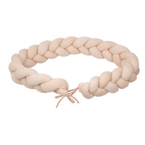 PROTECTOR DE CUNA TRENZA ROSA BIMBIDREAMS