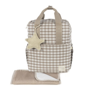 MOCHILA CAETANA BEIGE WALKING MUUM