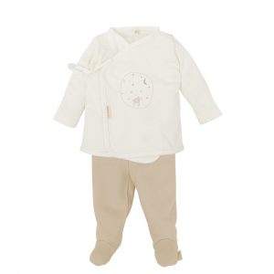 CONJUNTO NATURA BEIGE 0-1 MESES BIMBIDREAMS