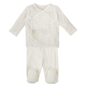 CONJUNTO POINTILLE ROSA 0-1 MESES BIMBIDREAMS