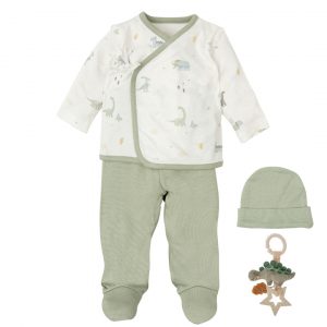 CONJUNTO TREX + GORRO + SONAJERO 0-1 MESES BIMBIDREAMS
