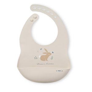 BABERO DE SILICONA COTTON BUNNY SARO