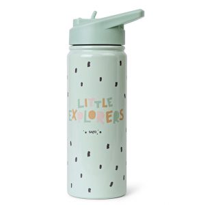 BOTELLA TÉRMICA CON PAJITA 500ML LITTLE EXPLORERS SARO