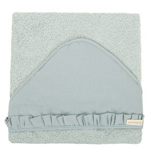 CAPA DE BAÑO WASHED AZUL GRISÁCEO BIMBIDREAMS