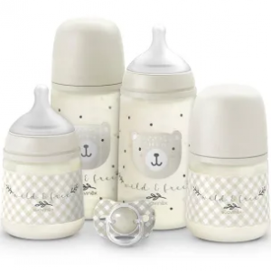 PACK 4 BIBERONES ESSENTIAL + CHUPETE SUAVINEX