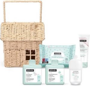PACK COSMÉTICA CASITA MIMBRE SUAVINEX