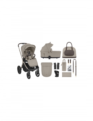 COCHE GOYA CHAMPAGNE BEIGE KIKKABOO